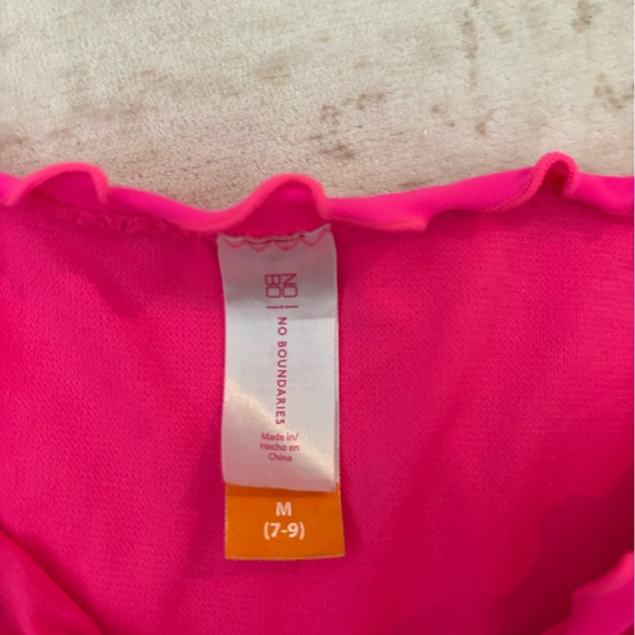 Hot Pink Ruffled Bikini Bottom - Picture 2 of 2